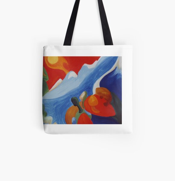 Natures Spirit Rising All Over Print Tote Bag