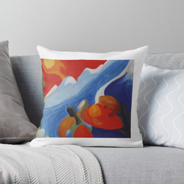 Natures Spirit Rising Throw Pillow