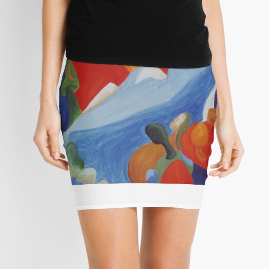 Natures Spirit Rising Mini Skirt