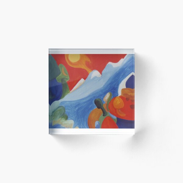 Natures Spirit Rising Acrylic Block