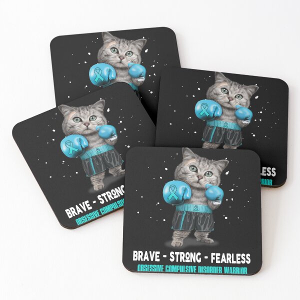 Item preview, Obsessive Compulsive Disorder Warrior - BRAVE STRONG FEARLESS designed and sold by Berriosly.