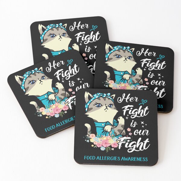 Item preview, Food Allergies Awareness - Her Fight is our Fight designed and sold by RekaJoJo.