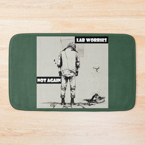 Item preview, Lab Worries, Not Again designed and sold by Canadamarsworks.