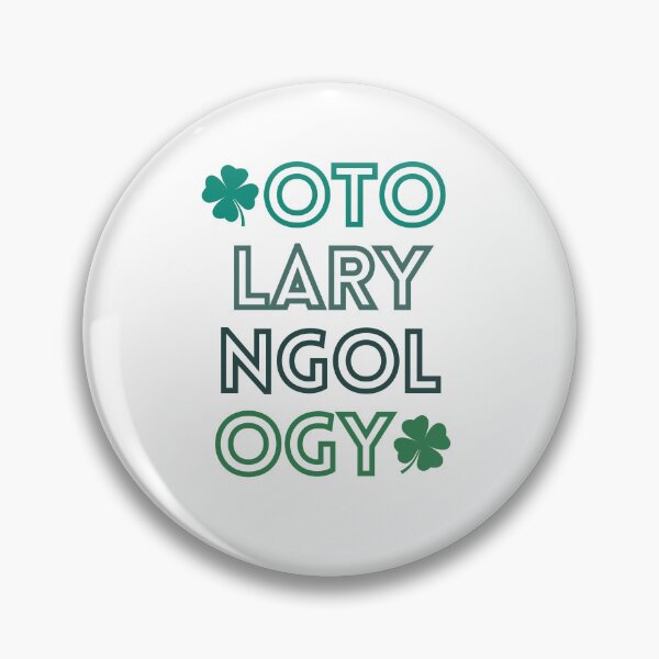 Item preview, St. Patrick's Day Otolaryngology Charm designed and sold by Hear4theEars.