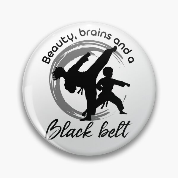 Item preview, Beauti, brains and a Black belt designed and sold by Concept-Hub.