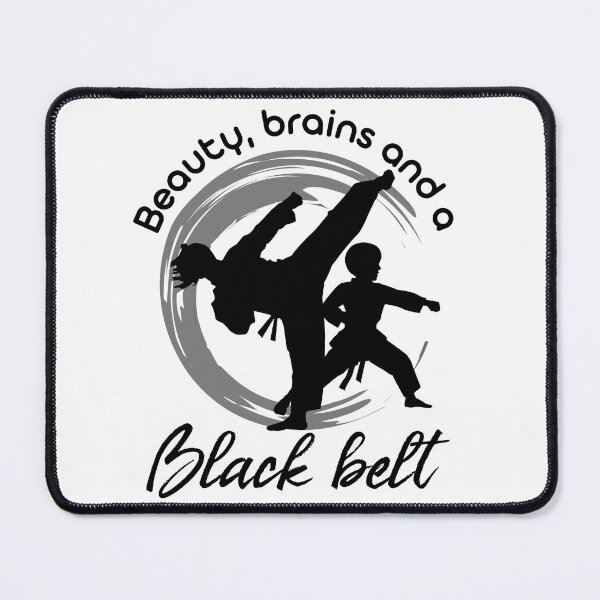 Item preview, Beauti, brains and a Black belt designed and sold by Concept-Hub.
