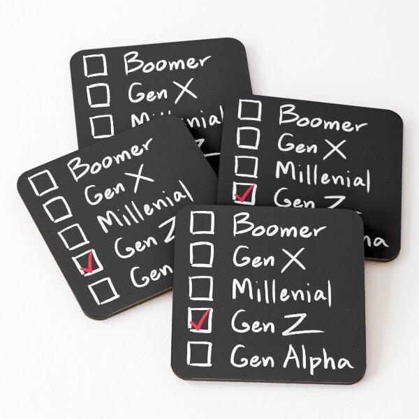 Item preview, Which Generation Are You?  For Gen Z, White Text designed and sold by markeralchemy.