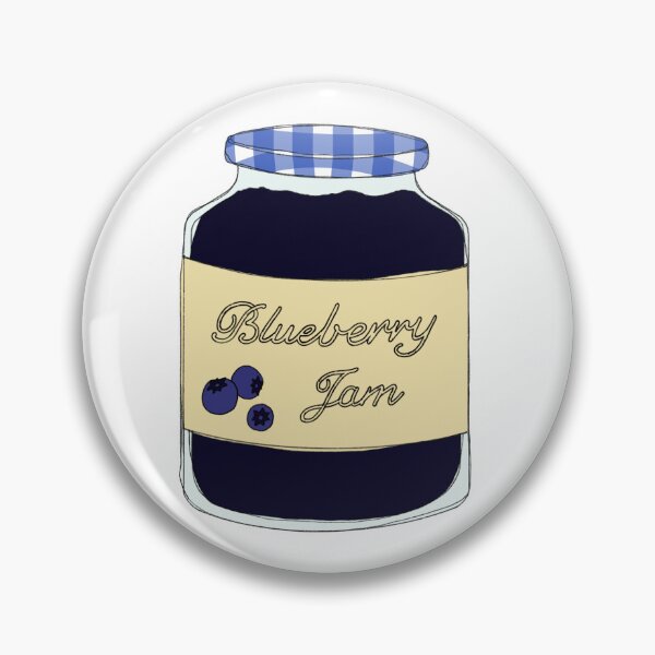 Item preview, Blueberry Jam Illustration designed and sold by hanameda.