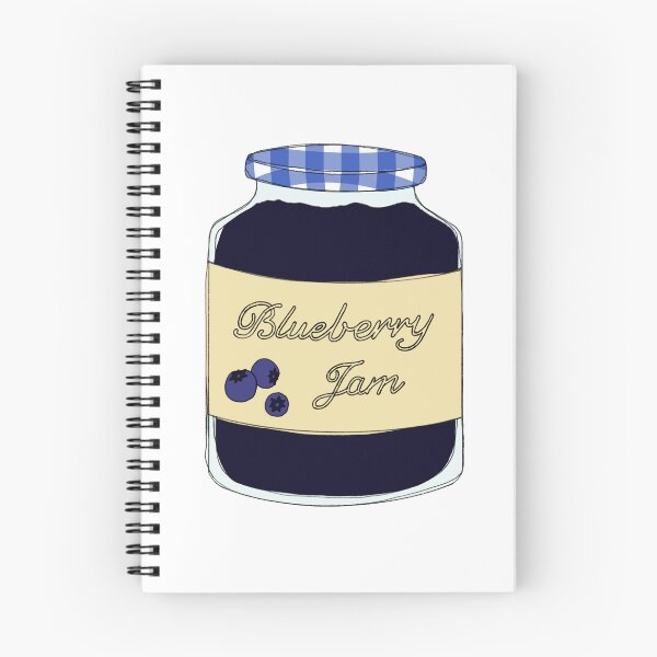 Item preview, Blueberry Jam Illustration designed and sold by hanameda.