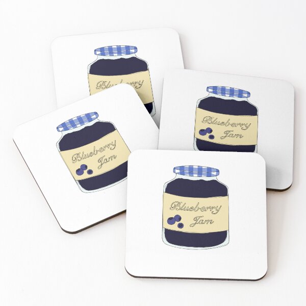 Item preview, Blueberry Jam Illustration designed and sold by hanameda.