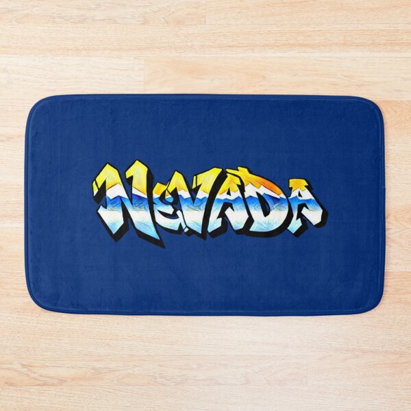 Item preview, Nevada License Plate Graffiti  - Available on stickers socks mugs and more designed and sold by Dude  Stuff.