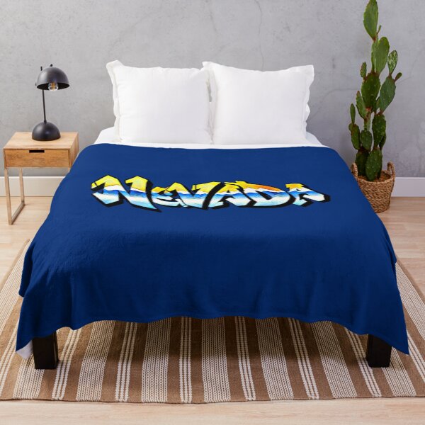 Item preview, Nevada License Plate Graffiti  - Available on stickers socks mugs and more designed and sold by Dude  Stuff.