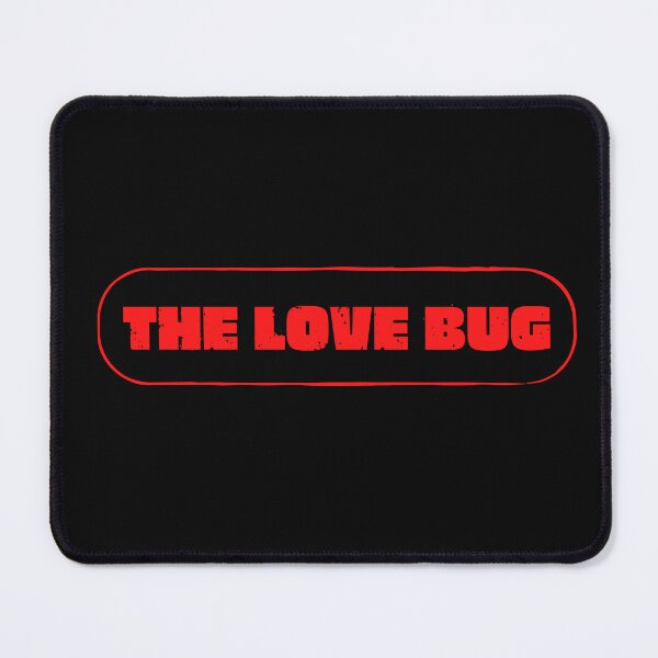 Item preview, Vintage the love Bug red bold Typography  designed and sold by garniturex.
