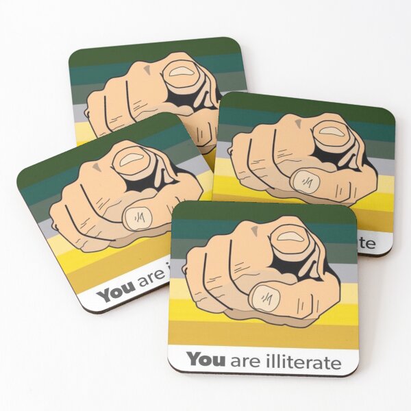 Item preview, You are illiterate designed and sold by MariahReyn.