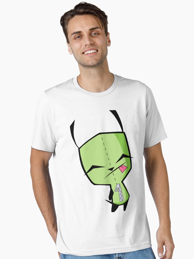 Invader Zim Gir Geniduh Juniors Camisetas Masculinas Vintage De Alta Qualidade | Shopee Brasil