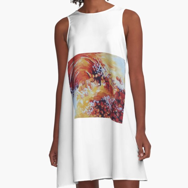 Sun bubbles A-Line Dress