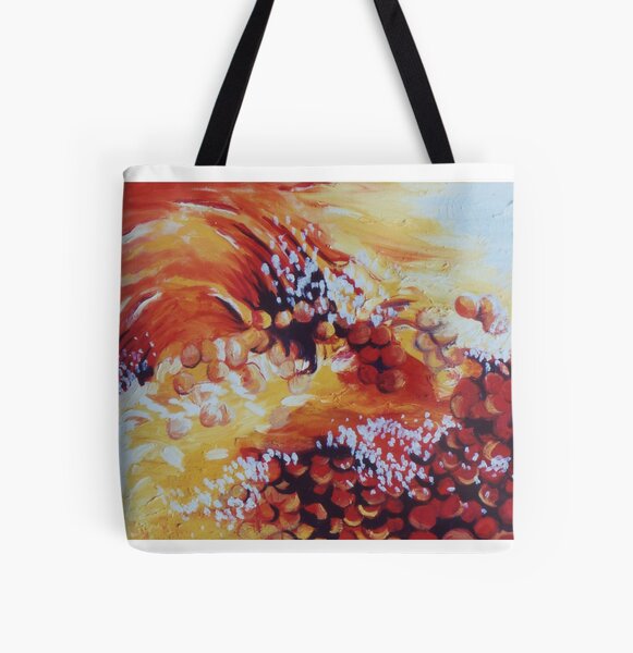 Sun bubbles All Over Print Tote Bag