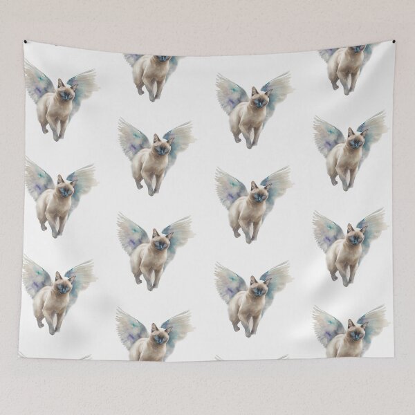 Item preview, Tonkinese cat angel in heaven designed and sold by Christolamber.