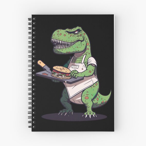 Item preview, T-Chef. T-Rex Chef ready for action designed and sold by sparktalyst.