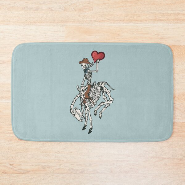 Item preview, Valentine's Day Cowboy Skeleton and Heart designed and sold by bolimj.