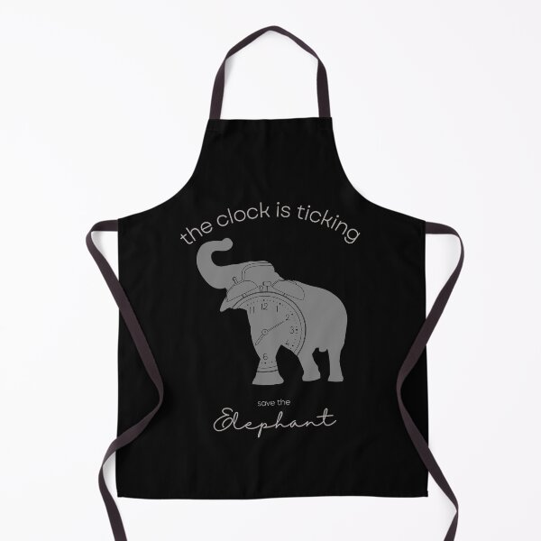 Item preview, Save The Elephant The Clock is Ticking iPhone Case designed and sold by MagicWolfStar.
