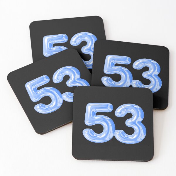 Item preview, 53 Number Decorative typography  designed and sold by garniturex.