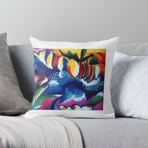 Energy Delight Throw Pillow