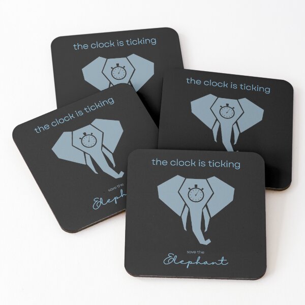 Item preview, Save The Elephant The Clock is Ticking T-shirt designed and sold by MagicWolfStar.