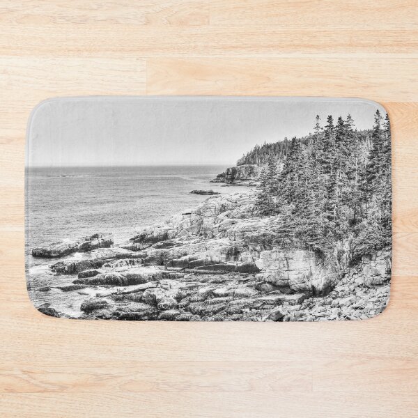Item preview, Acadia National Park in Black and White designed and sold by KEnzPhotography.