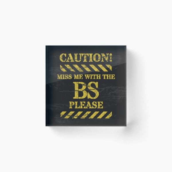 Item preview, Caution designed and sold by Kai Wen Designs.