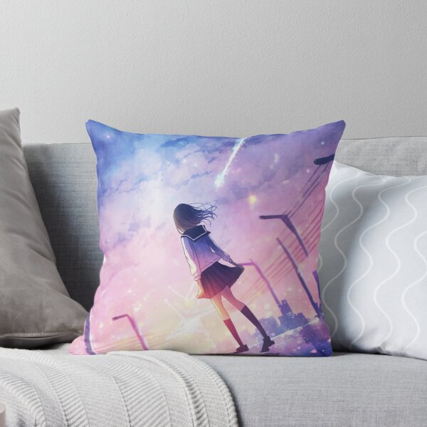 Item preview, Anime Girl Staring Into Space - ¿Qué crees que hay ahí fuera? - Por Tiberio404 designed and sold by Tiberius404.