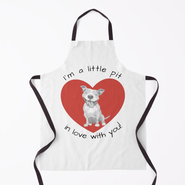 Item preview, I'm a little pit in love with you! Greeting Card designed and sold by Kristina Gale.