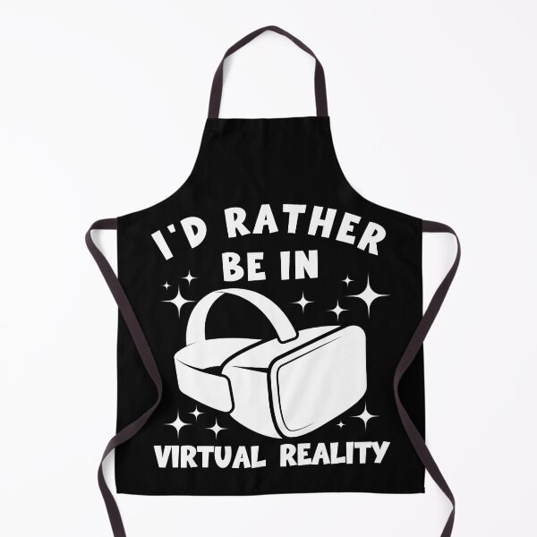 Item preview, I'd Rather Be In Virtual Reality XR Augmented Virtual Reality Gift For Kids And Adults designed and sold by DadJokeDescript.