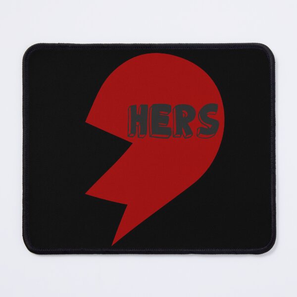 Item preview, Hers (Half a Heart) designed and sold by Healio2.