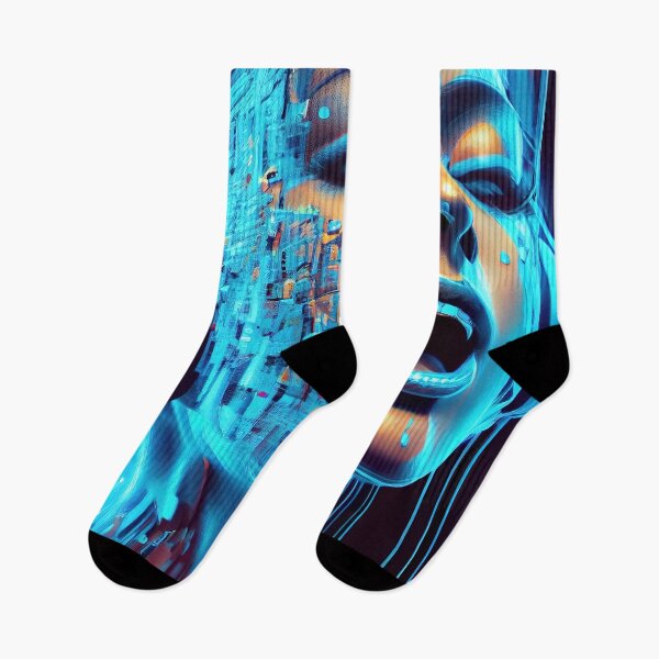 Aperçu de l'œuvre Microlignes Steampunk Neonpunk créée et vendue par ArtifyPatterns.