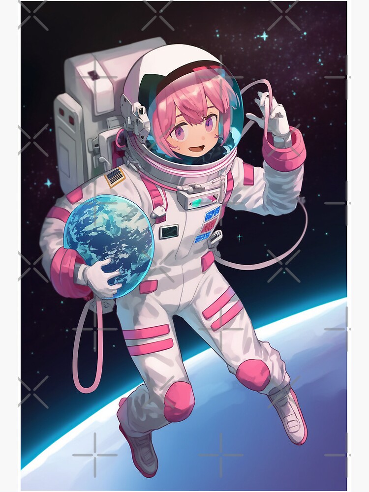 Anime Astronaut HD Wallpaper by 草野シンタ