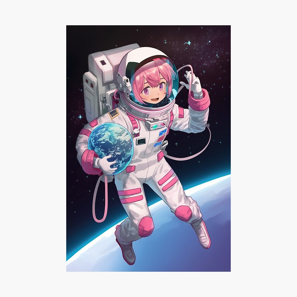Astronaut girl by poliip on DeviantArt
