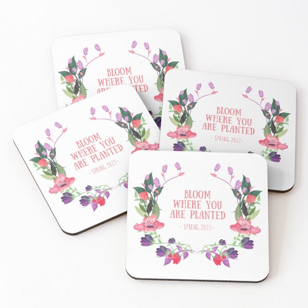 Item preview, Bloom Where You Are Planted - Spring 2022 designed and sold by True Vine Apparel JA.