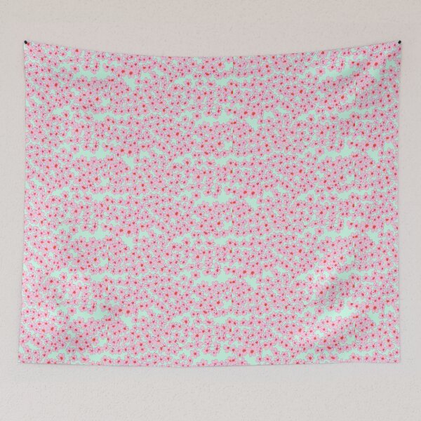 Item preview, A.I. Adorned: A Cherry Blossom Pattern Painting [AI generated, AI art ] designed and sold by 3ac-Arts.