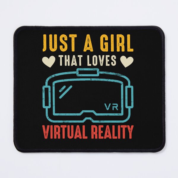 Item preview, Just A Girl That Loves Virtual Reality Girls Kids Birthday Gift For All Ages designed and sold by DadJokeDescript.