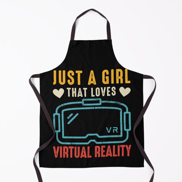 Item preview, Just A Girl That Loves Virtual Reality Girls Kids Birthday Gift For All Ages designed and sold by DadJokeDescript.