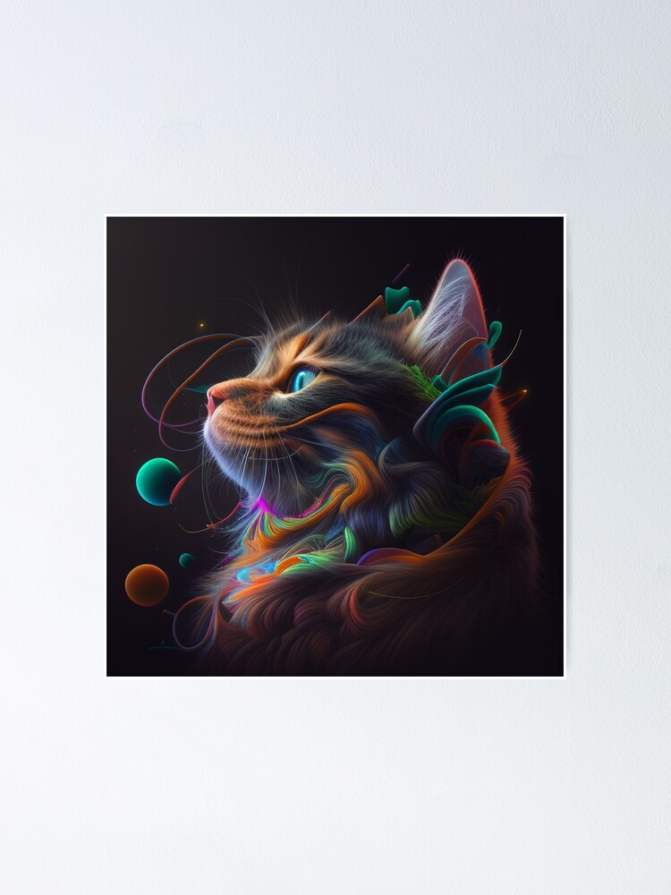 Abstract Cat Diamond Painting Kit