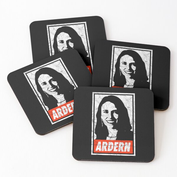 Item preview, Jacinda Ardern (Black Worn Look) designed and sold by politicalamity.