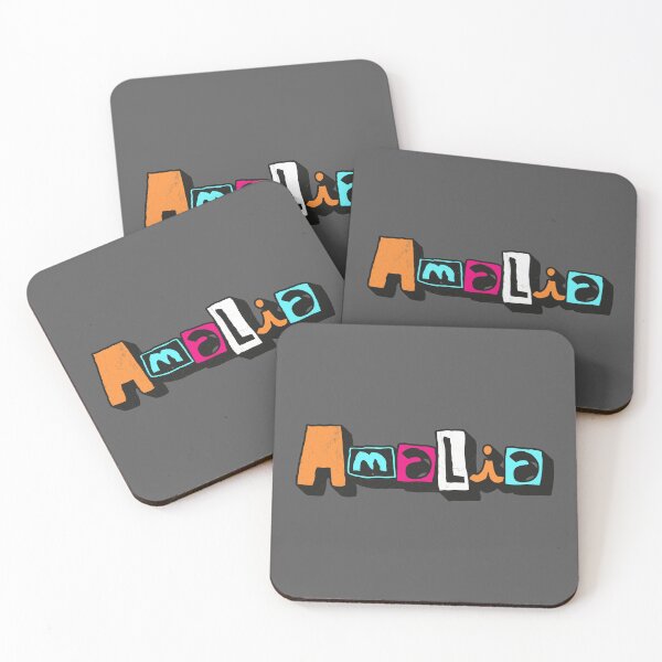 Item preview, AMALIA Custom Text Birthday Name designed and sold by Danylo Mikhnievych.