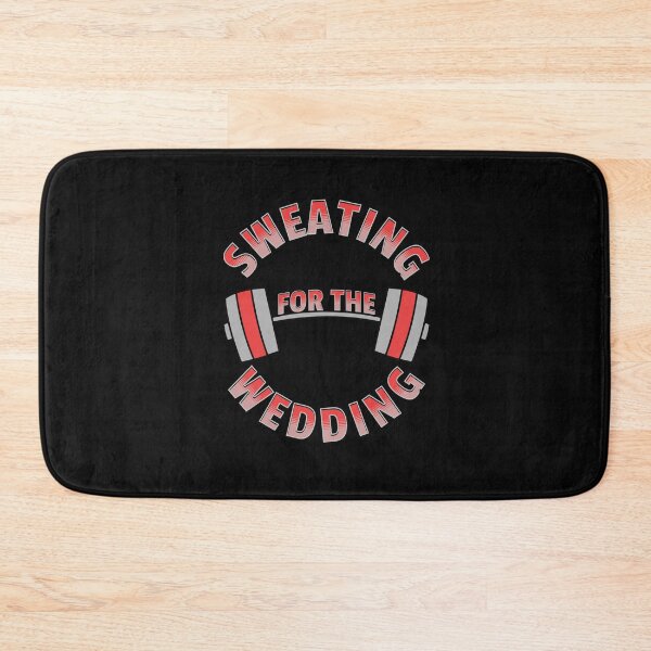 Item preview, Sweating For The Wedding Hilarious Tee Design designed and sold by ShutEyeShirts.