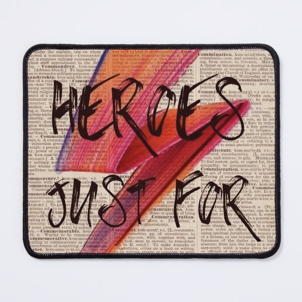 Item preview, David Bowie - We can be heroes just for one day designed and sold by FarrajhodI.