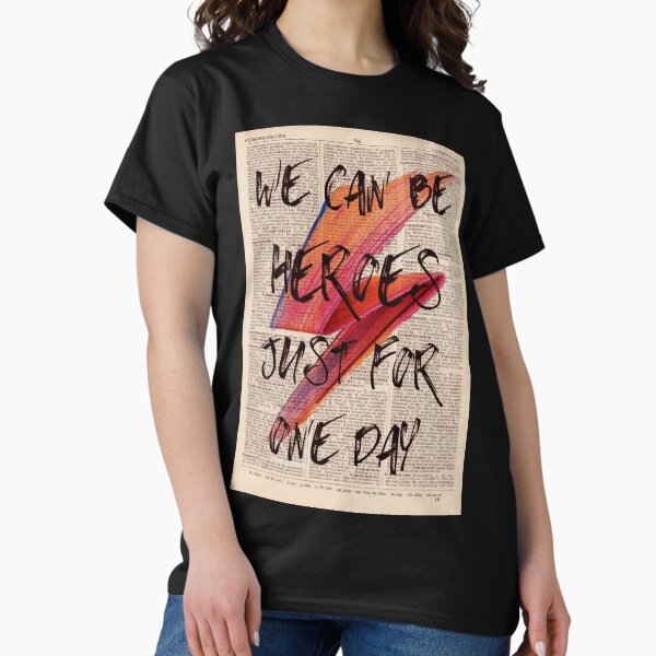 Item preview, David Bowie - We can be heroes just for one day designed and sold by FarrajhodI.
