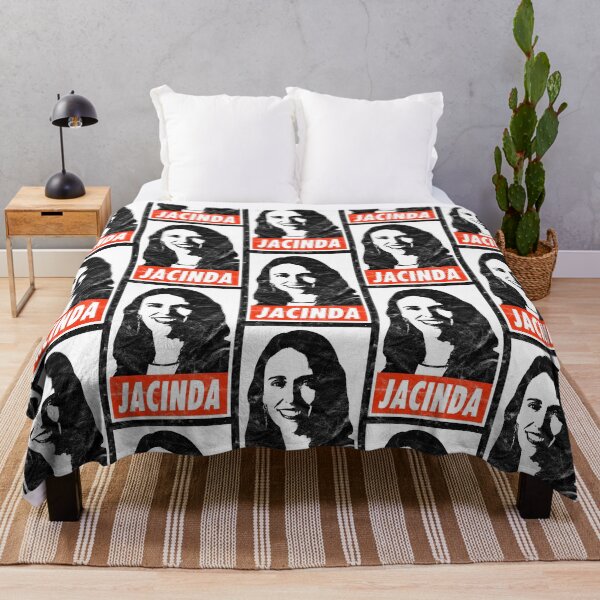 Item preview, Jacinda Ardern (White Worn Look) designed and sold by politicalamity.