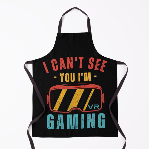 Item preview, I Can't See You I'm Gaming Kids Virtual Reality Gift For All Ages Retro Headset designed and sold by DadJokeDescript.