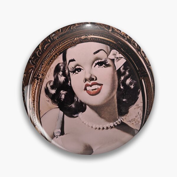 Item preview, Old Frame Flame - Pinup Girl designed and sold by cutestpinups.